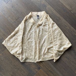 Tarnish Tan Sequin Jacket